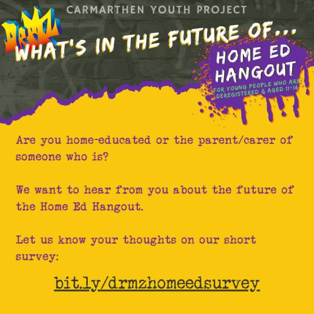 Are you home-educated or the parent/carer of someone who is?

We want to hear from you about the future of the Home Ed Hangout.

Let us know your thoughts on our short survey:

Link in bio