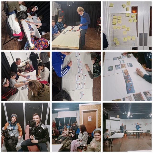 An informative and collaborative day working with our partners #locomotioncaerfyrddin. We had a climate change workshop with #climatefresk which was super informative alongside a pizza making workshop with Tom. The pizzas were amazing.@localmotioncaerfyrddin See you next week :)