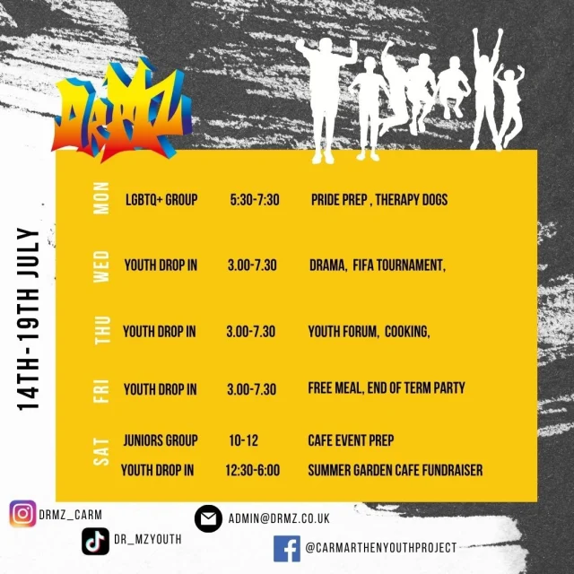 Here's what is coming up next week at Dr Mz.