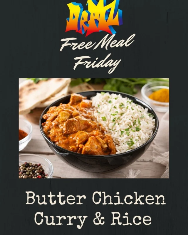 Join us for our free meal tonight.