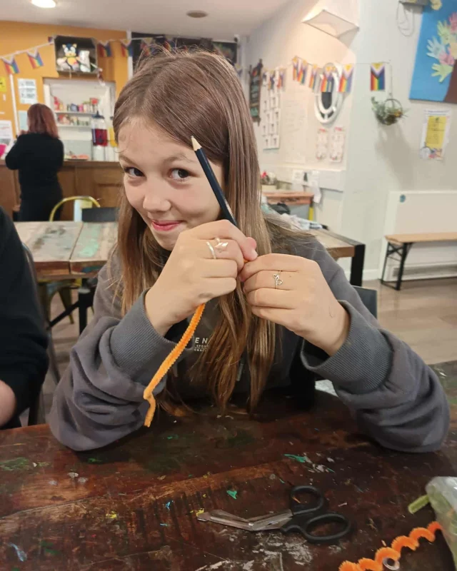 Last night, we continued making Halloween decorations for the centre. Young volunteers helped to make food, clean up and two of our senior members ran sessions for our younger members. 
The National Lottery Community Fund 
#awardsforalllotteryfund