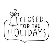 Reminder that we are closed this week for the holidays. 
We look forward to welcoming you back
on Wednesday 7 January from 3.30pm